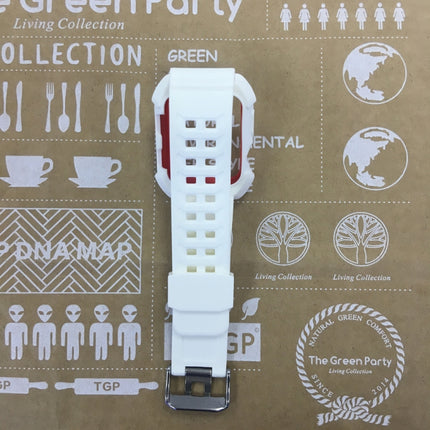 For Apple Watch 3 / 2 / 1  Generation  42mm All-In-One Silicone Strap - DealBuddy