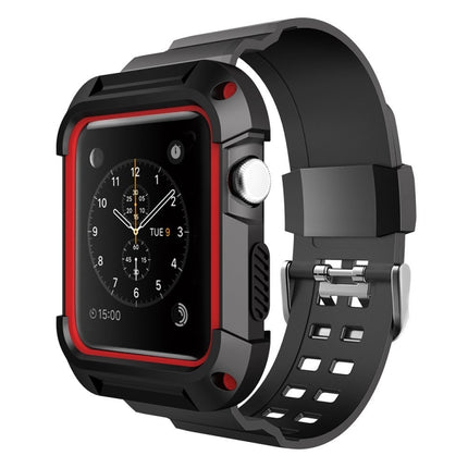For Apple Watch 3 / 2 / 1  Generation  42mm All-In-One Silicone Strap - DealBuddy