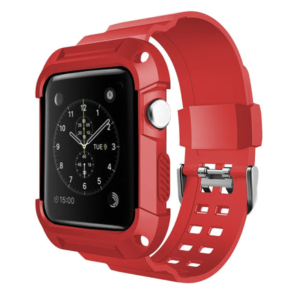 For Apple Watch 3 / 2 / 1  Generation  42mm All-In-One Silicone Strap - DealBuddy