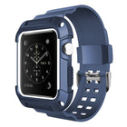 For Apple Watch 3 / 2 / 1  Generation  42mm All-In-One Silicone Strap - DealBuddy