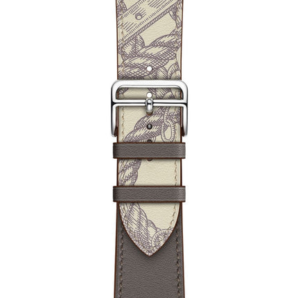 For Apple Watch 3 / 2 / 1 Generation 42mm Universal Silk Screen Psingle-ring Watchband - DealBuddy