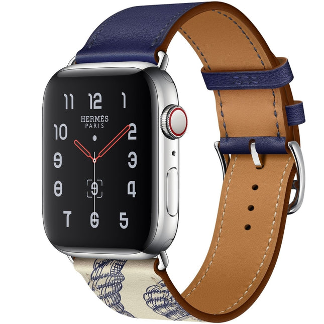 For Apple Watch 3 / 2 / 1 Generation 42mm Universal Silk Screen Psingle-ring Watchband - DealBuddy