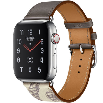 For Apple Watch 3 / 2 / 1 Generation 42mm Universal Silk Screen Psingle-ring Watchband - DealBuddy