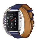For Apple Watch 3 / 2 / 1 Generation 42mm Universal Silk Screen Printing Double-loop Watchband - DealBuddy