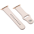 For Apple Watch Series 8&7 45mm / SE 2&6&SE&5&4 44mm / 3&2&1 42mm / Ivory white