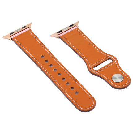 For Apple Watch 3 / 2 / 1 Generation 38mm Universal Buckle Leather Strap, For Apple Watch Series 8&7 41mm / SE 2&6&SE&5&4 40mm / 3&2&1 38mm, For Apple Watch Series 7 41mm / 6 & SE & 5 & 4 40mm / 3 & 2 & 1 38mm - DealBuddy