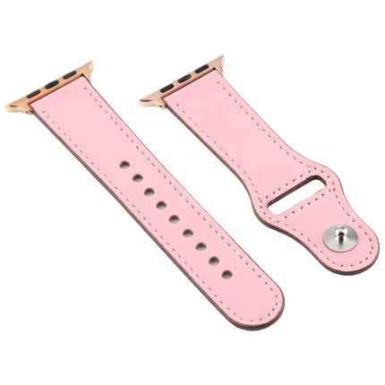 For Apple Watch 3 / 2 / 1 Generation 38mm Universal Buckle Leather Strap, For Apple Watch Series 8&7 41mm / SE 2&6&SE&5&4 40mm / 3&2&1 38mm, For Apple Watch Series 7 41mm / 6 & SE & 5 & 4 40mm / 3 & 2 & 1 38mm - DealBuddy