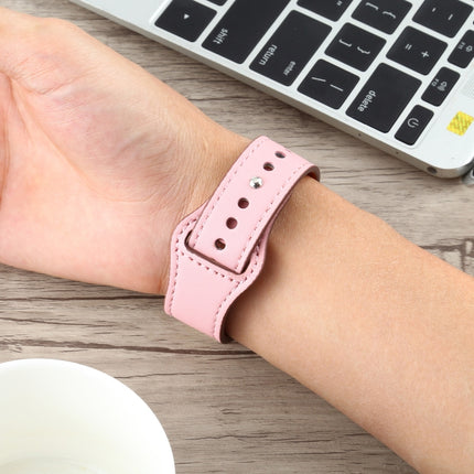 For Apple Watch 3 / 2 / 1 Generation 38mm Universal Buckle Leather Strap, For Apple Watch Series 8&7 41mm / SE 2&6&SE&5&4 40mm / 3&2&1 38mm, For Apple Watch Series 7 41mm / 6 & SE & 5 & 4 40mm / 3 & 2 & 1 38mm - DealBuddy