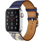 For Apple Watch 3 / 2 / 1 Generation 38mm Universal Silk Screen Psingle-ring Watchband