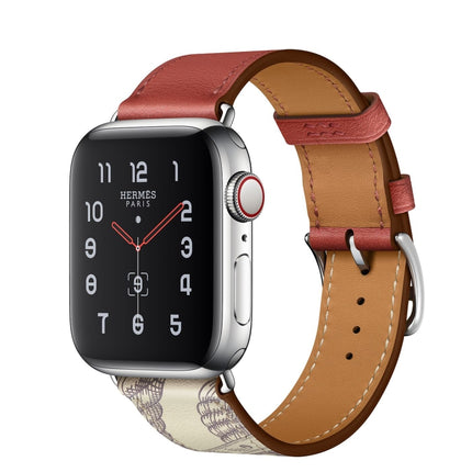 For Apple Watch 3 / 2 / 1 Generation 38mm Universal Silk Screen Psingle-ring Watchband - DealBuddy