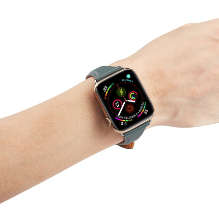 For Apple Watch 3 / 2 / 1 Generations  38mm Universal Thin Leather Strap - DealBuddy
