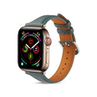 For Apple Watch 3 / 2 / 1 Generations  38mm Universal Thin Leather Strap - DealBuddy
