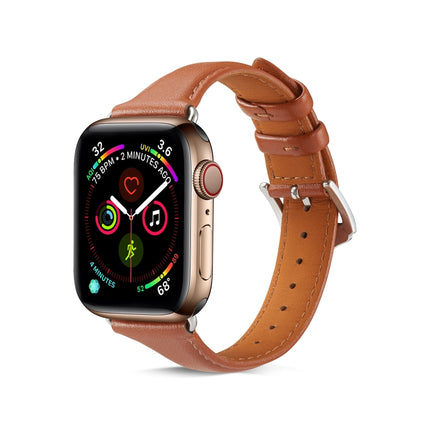 For Apple Watch 3 / 2 / 1 Generations  38mm Universal Thin Leather Strap - DealBuddy