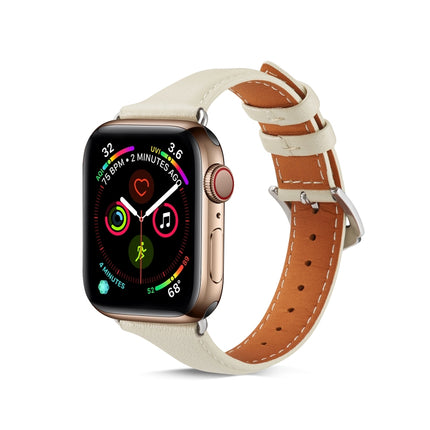 For Apple Watch 3 / 2 / 1 Generations  38mm Universal Thin Leather Strap - DealBuddy