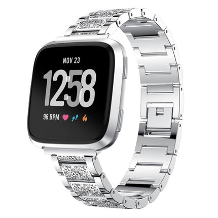 For Huami 1 / Huami 2 / Ticwatch1 / Ticwatch Pro / Samsung Galaxy Watch 46mm / Samsung S3 / Huawei Watch2 Pro / Huawei GT / Huawei Glory Magic Full Diamond Models Metal Inlay Universal 22MM Strap