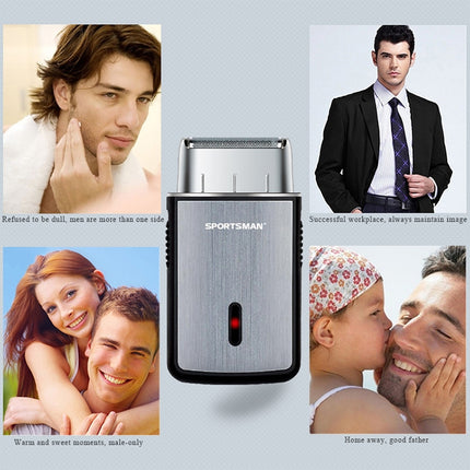 SPORTSMAN Multi-function Mini Shaver USB Rechargeable Razor