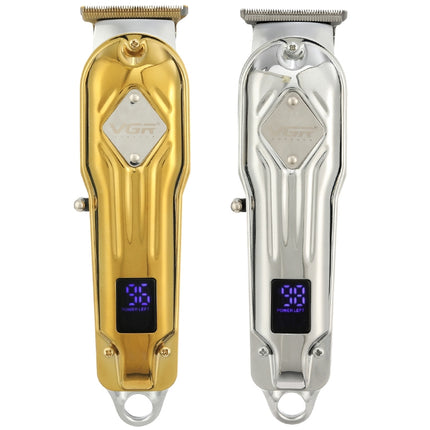 VGR V-261 8W USB Metal Professional Hair Clipper with LED Digital Display