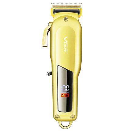 VGR V-278 10W USB Metal Electric Hair Clipper with LED Digital Display, V-278 (Gold), V-278 (Silver) - DealBuddy