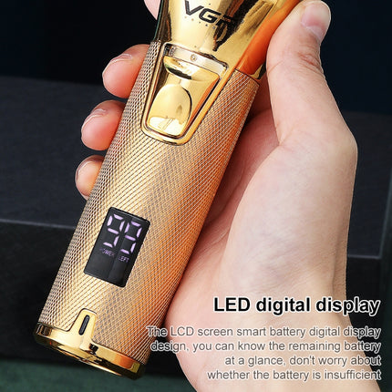 VGR V-280  10W USB Metal Electric Hair Clipper with LED Digital Display