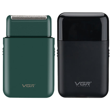 VGR V-390 5W USB Portable Reciprocating Electric Shaver, V-390 (Black), V-390 (Green) - DealBuddy