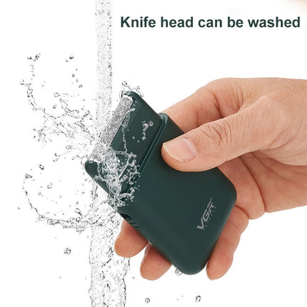 VGR V-390 5W USB Portable Reciprocating Electric Shaver, V-390 (Black), V-390 (Green) - DealBuddy