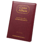 PU Leather Russian Cover 150 Coins Collection Album Holder Book