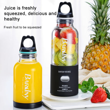 Multifunctional Juicer Rotatory Extractor Cup Portable USB Charge Juicer Blender with 6 Blades, Black, Pink, Blue - DealBuddy