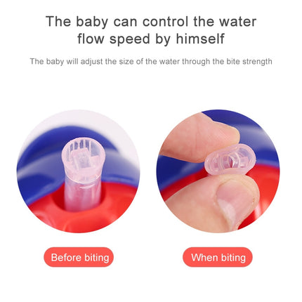 Baby Water Feeding Bottle With Straw Portable Cartoon Save Cups Sports Bottles Baby Feeding Cups