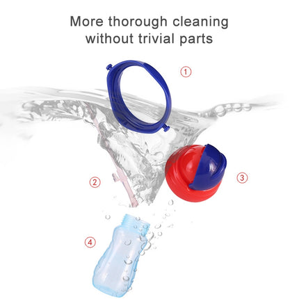 Baby Water Feeding Bottle With Straw Portable Cartoon Save Cups Sports Bottles Baby Feeding Cups