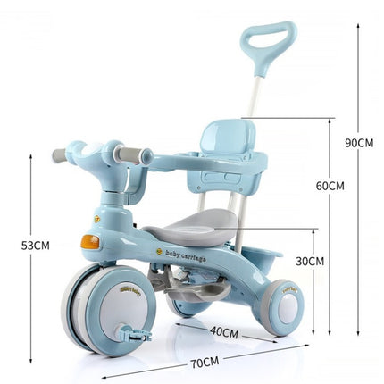 Childrens Tricycle Bicycle Outdoor Stroller