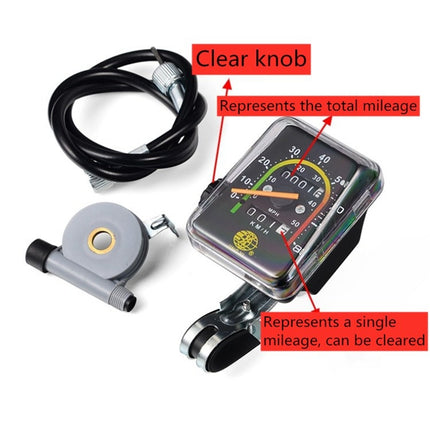 Universal Mechanical Odometer For Bicycle Tricycle