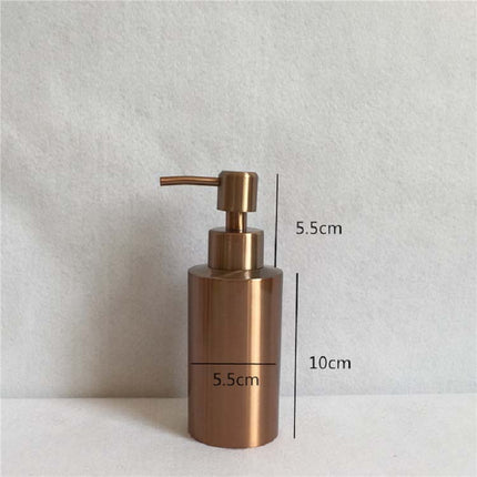 Stainless Steel Hand Soap Bottle Countertop Soap Dispenser, 250ml - DealBuddy
