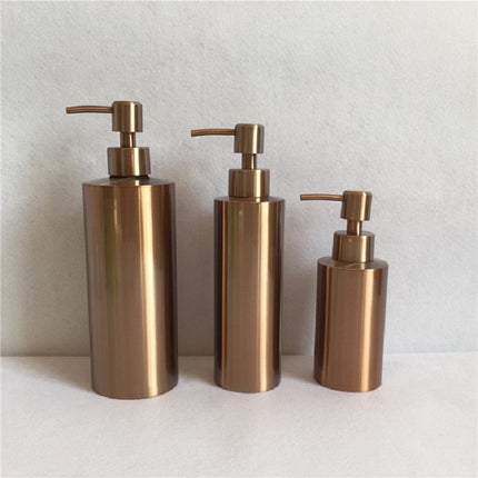 Stainless Steel Hand Soap Bottle Countertop Soap Dispenser, 250ml - DealBuddy