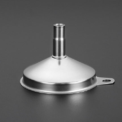 10 PCS Stainless Steel Conical Small Funnel Oil Leak Wine Leak Kitchen Gadgets