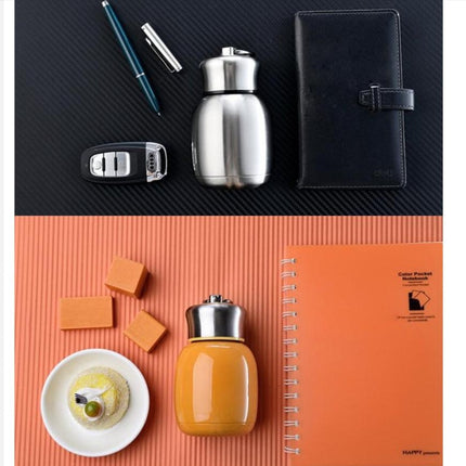 Mini Cute Coffee Vacuum Flasks Thermos Stainless Steel Cup Travel Drink Water Bottle Thermoses Mugs - DealBuddy