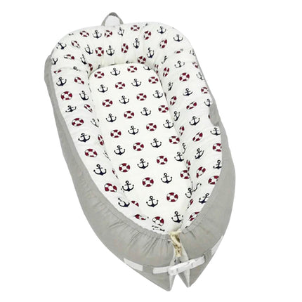 80*50cm Baby Bed Newborn Nursing Bionic Bed Crib Cot Baby Sleeping Artifact Bed Travel Bed Bumper - DealBuddy