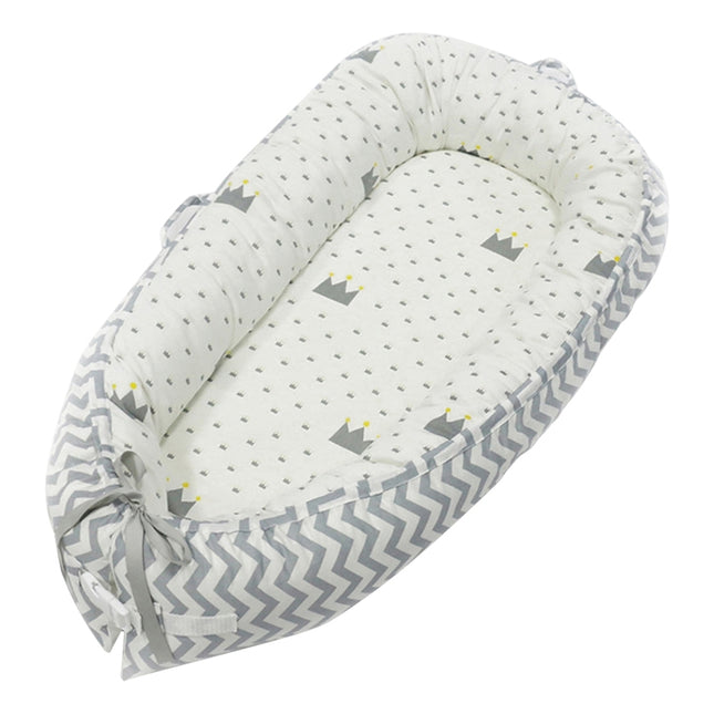 80*50cm Baby Bed Newborn Nursing Bionic Bed Crib Cot Baby Sleeping Artifact Bed Travel Bed Bumper - DealBuddy