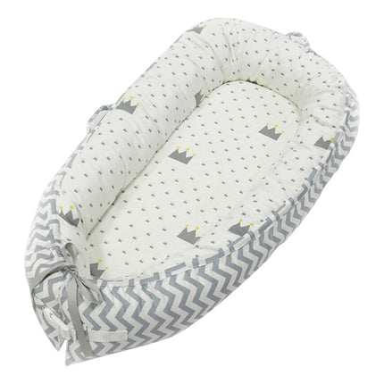 80*50cm Baby Bed Newborn Nursing Bionic Bed Crib Cot Baby Sleeping Artifact Bed Travel Bed Bumper - DealBuddy