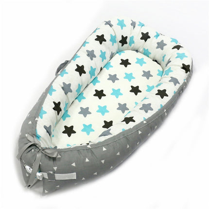 80*50cm Baby Bed Newborn Nursing Bionic Bed Crib Cot Baby Sleeping Artifact Bed Travel Bed Bumper - DealBuddy