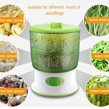 Intelligent Bean Sprouts Maker Household Upgrade Large Capacity Thermostat Green Seeds Growing Automatic Sprout Machine