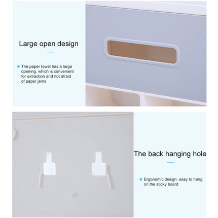 Bathroom No Punching Napkin Holder Tray