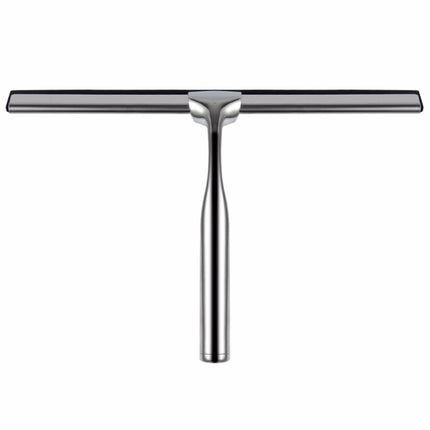 Glass Window Squeegee Cleaner Shower Bathroom Mirror Rubber Wiper With Suction Hook Water Vapor Removal