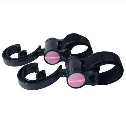 2 PCS/LOT Baby Stroller Accessories Hook Multifunction Baby Stroller Black Plastic Hook, Plastic Hook(Yellow), Plastic Hook(Pink)