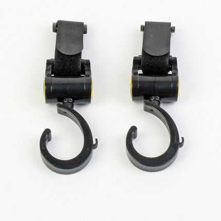 2 PCS/LOT Baby Stroller Accessories Hook Multifunction Baby Stroller Black Plastic Hook, Plastic Hook(Yellow), Plastic Hook(Pink)
