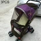 3 PCS 150cm Baby Pushchair Mosquito Insect Shield Net Safe Infants Protection Mesh Stroller Accessories Mosquito Net