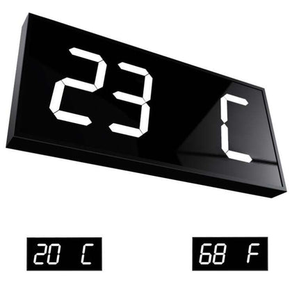 LED Large Screen Digital Electronic Clock Remote Control Double-sided Wall Clock