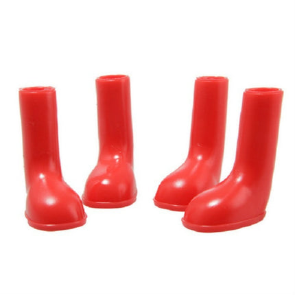 4 PCS/Set Pet Rain Boots Waterproof Non-slip Dog Shoes, S, M, L - DealBuddy