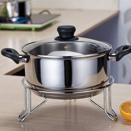 Pot Rack Wok Steamer Pot Mat Kitchen Shelf
