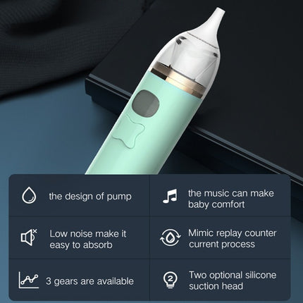 Music Baby Nasal Aspirator Newborn Electric Snot Cleaner