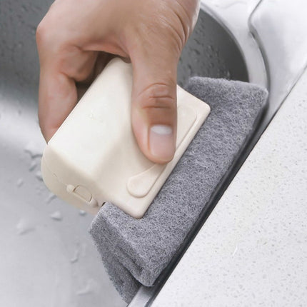 Window Groove Cleaning Cloth Cleaning Brush